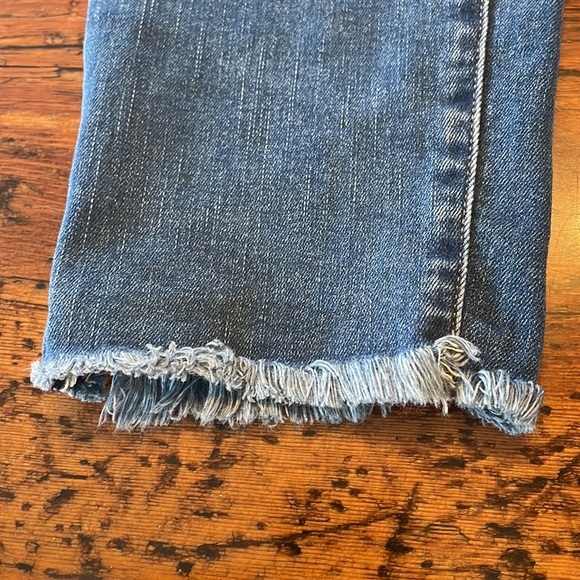 Lucky Brand Lolita Super Skinny Jeans Frayed Edge Size 14 - Picture 4 of 9